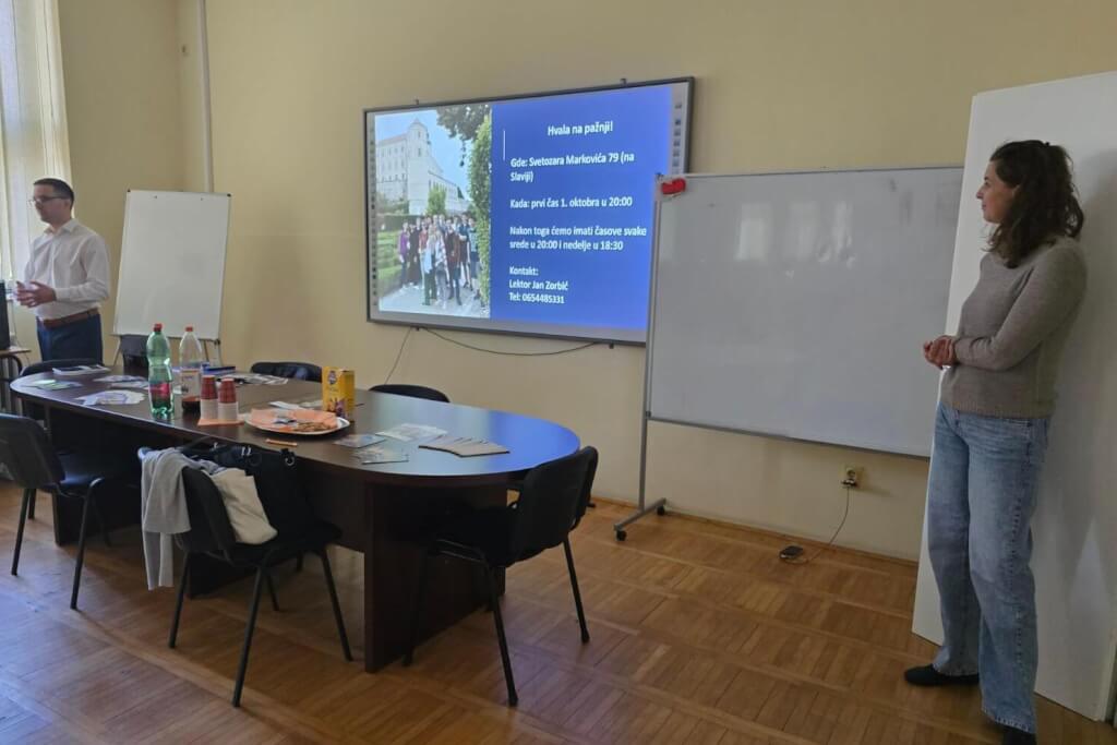 Промоција бесплатног курса чешког језика